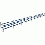 RACK 1 DÉPART + 8 SUIVANTS LXLXH 2700X25500X2000 600KG 2 NIV - BITO