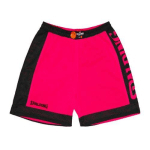 SHORT BASKET RÉVERSIBLE - SPALDING - FUSCHIA NOIR