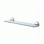 TABLETTE DE SALLE BAIN CHROM 50 CM ALLIAGE ZINC ALUMINIUM 50 X 11,8 X 6,5 CM - E.S.H. EQUIPEMENT
