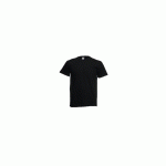 TEE-SHIRT MANCHES COURTES EXACT 150 NOIR TM - SC221C NOIR T.M