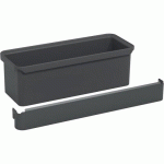 BOITE DE RANGEMENT ANTHRACITE AVEC SUPPORT POUR RAIL K-LINE SIDE KESSEBÖHMER