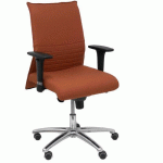 CHAISE ALBACETE ACCOUDOIRS RÉGLABLES - MARRON