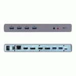 I-TEC USB 3.0 / USB-C / THUNDERBOLT 3 DUAL DISPLAY DOCKING STATION