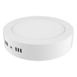 INSPIRED LIGHTING - INSPIRED TECHTOUCH - INTEGO SM ECOVISION - MONTÉ EN SURFACE ROND 8 POUCES 18W BLANC PUR 6400K, 1500LM, WHITE FRAME, INC. DRIVER
