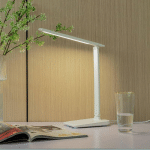 LINDBY LEONTINA LAMPE À POSER LED, BLANCHE, CCT