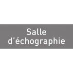 PANNEAU SALLE D'ÉCHOGRAPHIE