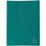 PROTÈGE-DOCUMENTS VERT PP SOUPLE POCHETTES OPAQUE 60 VUES A4 - EXACOMPTA