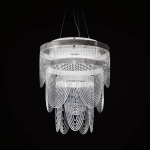 SLAMP CEREMONY S SUSPENSION Ø 55 CM, PRISME