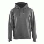SWEAT À CAPUCHE GRIS TAILLE XXL - BLAKLADER