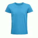 TEE-SHIRT PERSONNALISABLE COTON ORGANIQUE JERSEY 175 BIO AQUA