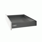TIROIR SIMPLE INNOTECH ATIRA ARGENT - SILENT SYSTEM 30KG - H70MM L470MM HETTICH