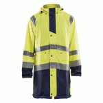 VESTE DE PLUIE HAUTE VISIBILITÉ NIVEAU 1 TAILLE L - BLAKLADER