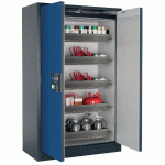 ARMOIRE SÉCURITÉ Q-PEGASUS-90 Q90.195.120.WDAC GRIS/BLEU - MANUTAN COLLECTIVITÉS