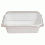 CONTENEUR BIONIC 700 ML 17.5X12X4.5 CM CELLULOSE BLANC (VENDU PAR 500)