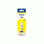EPSON 106 BOUTEILLE D’ENCRE JAUNE ECOTANK -  AUTHENTIQUE