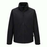 PORTWEST S647 VESTE SOFTSHELL CHAUFFANTE (3 COUCHES) NOIR - TAILLE 4XL