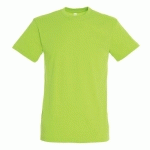 TEE-SHIRT PERSONNALISABLE CLASSIC 150G ADULTE VERT POMME