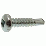 VIS AUTOPERCEUSE - INOX A2 - TÊTE CYLINDRIQUE BOMBÉE - 3,5X13 MM - 200 ACTON
