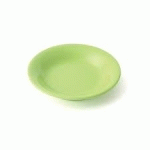 ASSIETTE A FROMAGE RONDE 12 CM MELAMINE VERTE