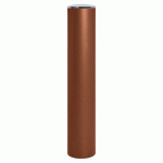 BORNE ANTI-BÉLIER Ø 22 CM COUVERCLE INOX ZINC ASPECT CORTEN - PROCITY