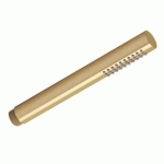 DOUCHETTE MONOJET RONDE ANTICALCAIRE METAL OR BROSSE ROBINETTERIE HYDROTHERAPIE - CRISTINA ONDYNA PD11596P