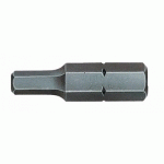 EMBOUTS DE VISSAGE - 6 PANS - 3 X 25 MM - 10 EMBOUTS WIHA