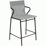 FAUTEUILS MIDDLE HORIZON PEARL/NOIR - LAFUMA MOBILIER