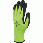 GANTS DE MANUTENTION TRICOT HAUTE PERFORMANCE NOIR/JAUNE FLUO 09 VV737JA - DELTA PLUS