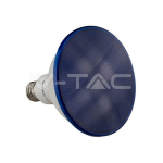 V-TAC - AMPOULE LED E27 17W PAR38 COULEUR BLEU IP65