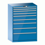 LISTA - ARMOIRE À TIROIRS (HXLXP) 145 X 102,3 X 72,5 CM KEY LOCK R5012