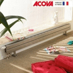 RADIATEUR CHAUFFAGE CENTRAL ACOVA - FASSANE PACK PLINTHE 418W CVXD-022-100