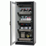 ARMOIRE SÉCURITÉ Q-DISPLAY-30 Q30.195.086.WDFW GRIS/JAUNE - MANUTAN COLLECTIVITÉS