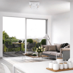 BRILONER PLAFONNIER LED 2861-046 INCLINABLE 4 LAMPES BLANC