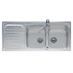 EVIER 2 CUVES FUTURO INOX FOX621 FRANKÉ