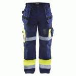 PANTALON X1500 ARTISAN HAUTE VISIBILITÉ TAILLE 42L - BLAKLADER