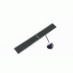 PLAQUE ANTIDÉRAPANTE ADHÉSIVE EXTÉRIEUR - 520X65X3MM - WATTELEZ