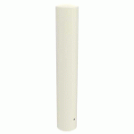 POTELET URBIN TÊTE BOMBÉE MÉTAL HTR 1 M Ø 168 MM BLANC 9010 - BUTON DESIGN