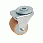 ROULETTE PIVOTANTE À OEIL POLYAMIDE - 45 MM - 60 KG - ALÉSAGE LISSE AVL