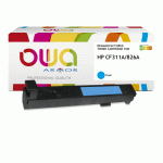 TONER REMANUFACTURÉ OWA - STANDARD - CYAN - POUR HP CF311A - TONER COMPATIBLE