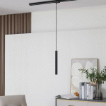 ARCCHIO EJONA SUSPENSION LED SUR RAIL NOIR 4/40CM