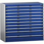 BOTT 1 ARMOIRE À TIROIRS SL-13612-10.2 AVEC 10 TIROIRS POUR CHARGE LOURDE
