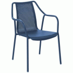 FAUTEUIL BARI ALU - BLEU - PROLOISIRS