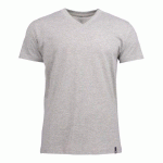 JAMES HARVEST AMERICAN V T-SHIRT HOMMES GRIS MÉLANGE - TAILLE XL