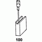 JEU DE 2 CHARBONS 5 X 8 X 19  POUR BOSCH - SPIT