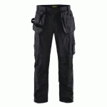 PANTALON DE TRAVAIL ARTISAN NOIR TAILLE 52L - BLAKLADER