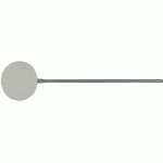 PELLE À PIZZA INOX AVEC MANCHE 92.5 CM RONDE 38 CM