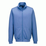 PORTWEST AS25 SWEAT SHIRT ANTI STATIQUE ESD BLEU HAMILTON - TAILLE XL