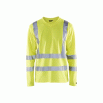 T-SHIRT HAUTE VISIBILITÉ À MANCHES LONGUES ANTI-UV 3381 - JAUNE FLUO - L BLAKLADER