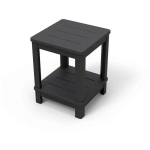 TABLE D'APPOINT DELUXE GRAPHITE - KETER