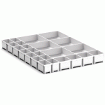 BACS RANGEMENT CUBIO EKK675 24 COMPARTIMENTS - BOTT - MANUTAN COLLECTIVITÉS